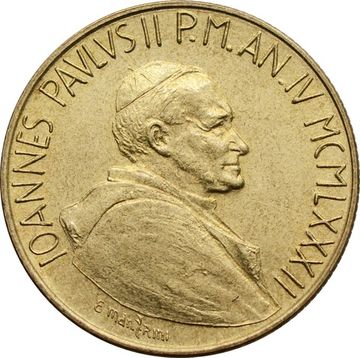 200 лир 1982 Ватикан