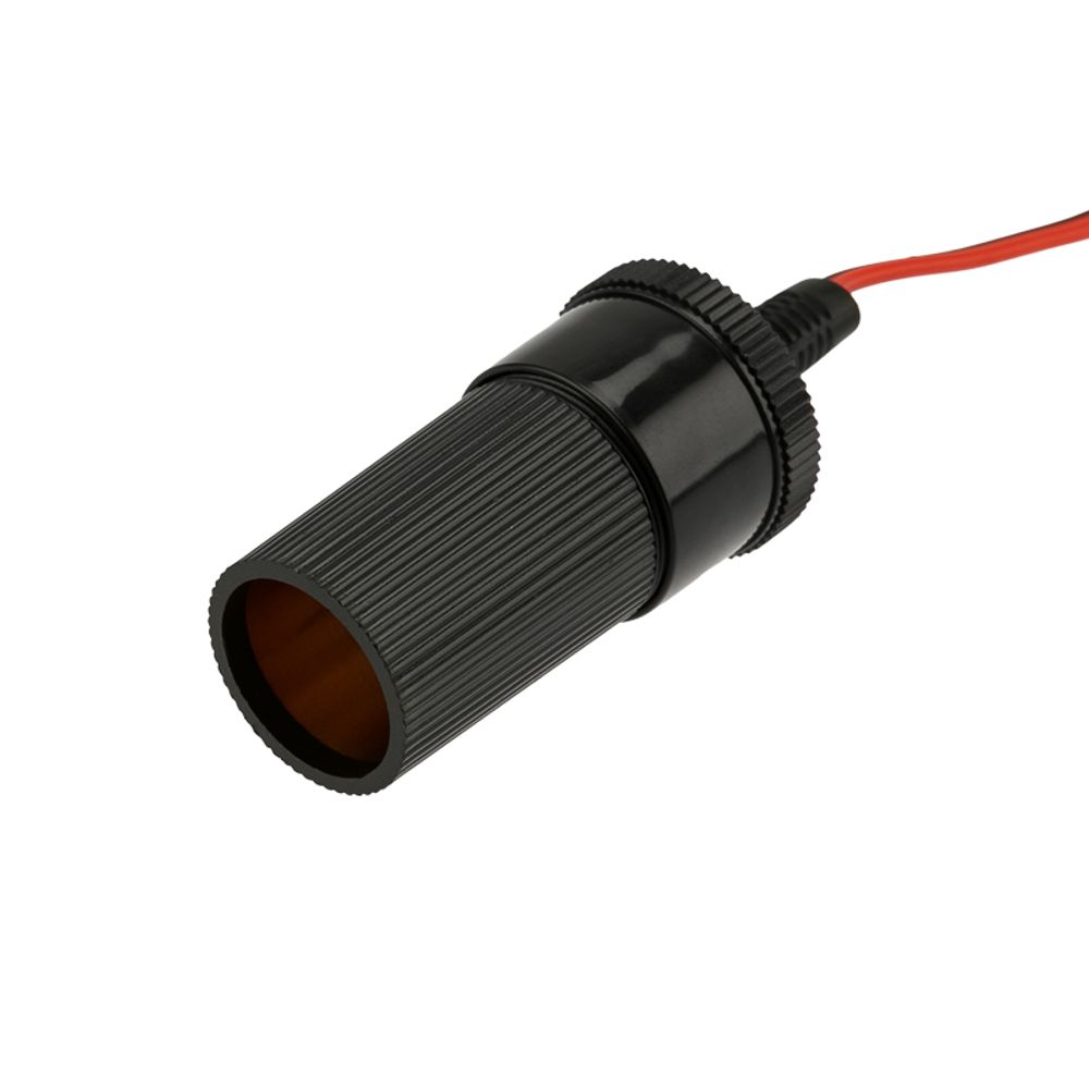 Разветвитель автоприкуривателя, 2 гнезда, шнур REXANT