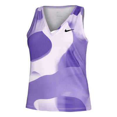 Женская теннисная майка Nike Court Victory Dri-Fit Printed Tank Top Women - Violet