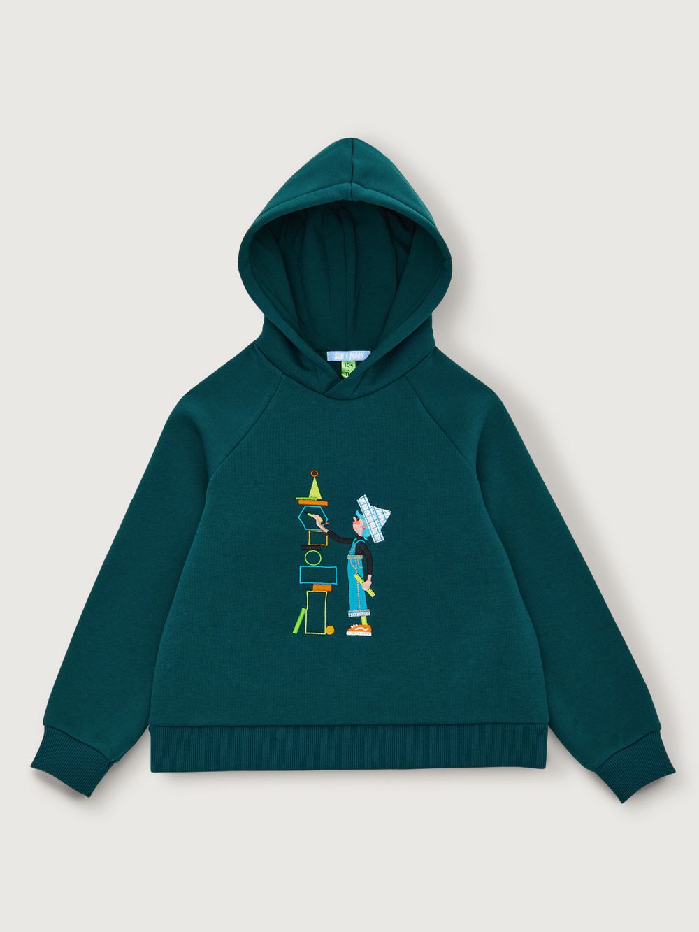 Худи темный изумруд АРХИТЕКТОР