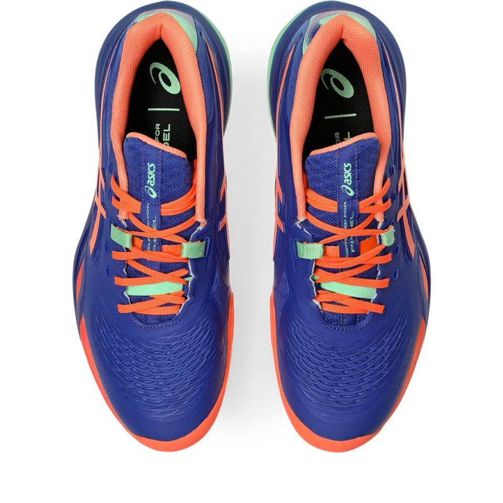 Мужские кроссовки для Падел Asics Gel-Resolution X Padel - dark cobalt/vivid coral