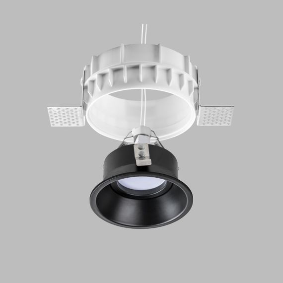 Комплект из светильника и рамки Lightstar Domino Round (214610+214607) G214607