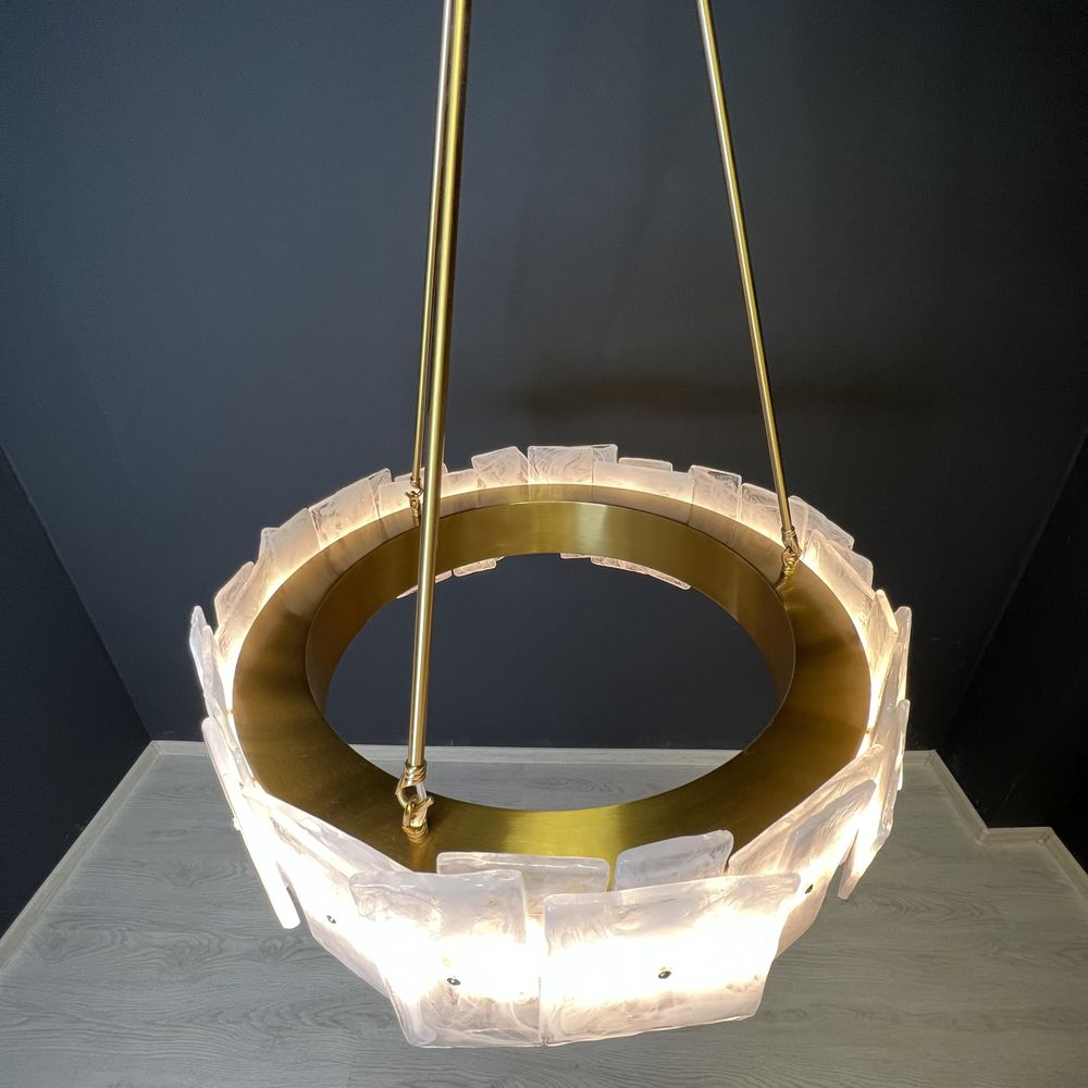 Подвесная Люстра Frost Patterns &Amp; Brass D80 By Imperiumloft