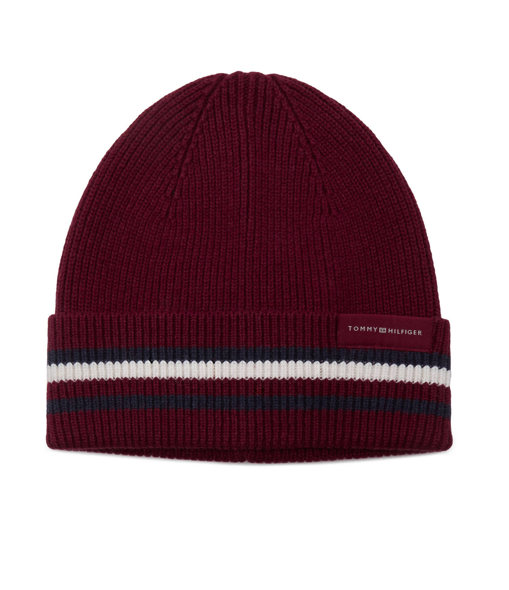 Шапка CORPORATE Tommy Hilfiger - бордовый(AM0AM11484)