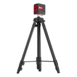 Лазерный уровень QBC RED Pro SET, 10 м, красный луч, батарейки, штатив// MTX