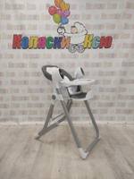 Стульчик для кормления-электрокачели Sweet Baby Amulete Grey