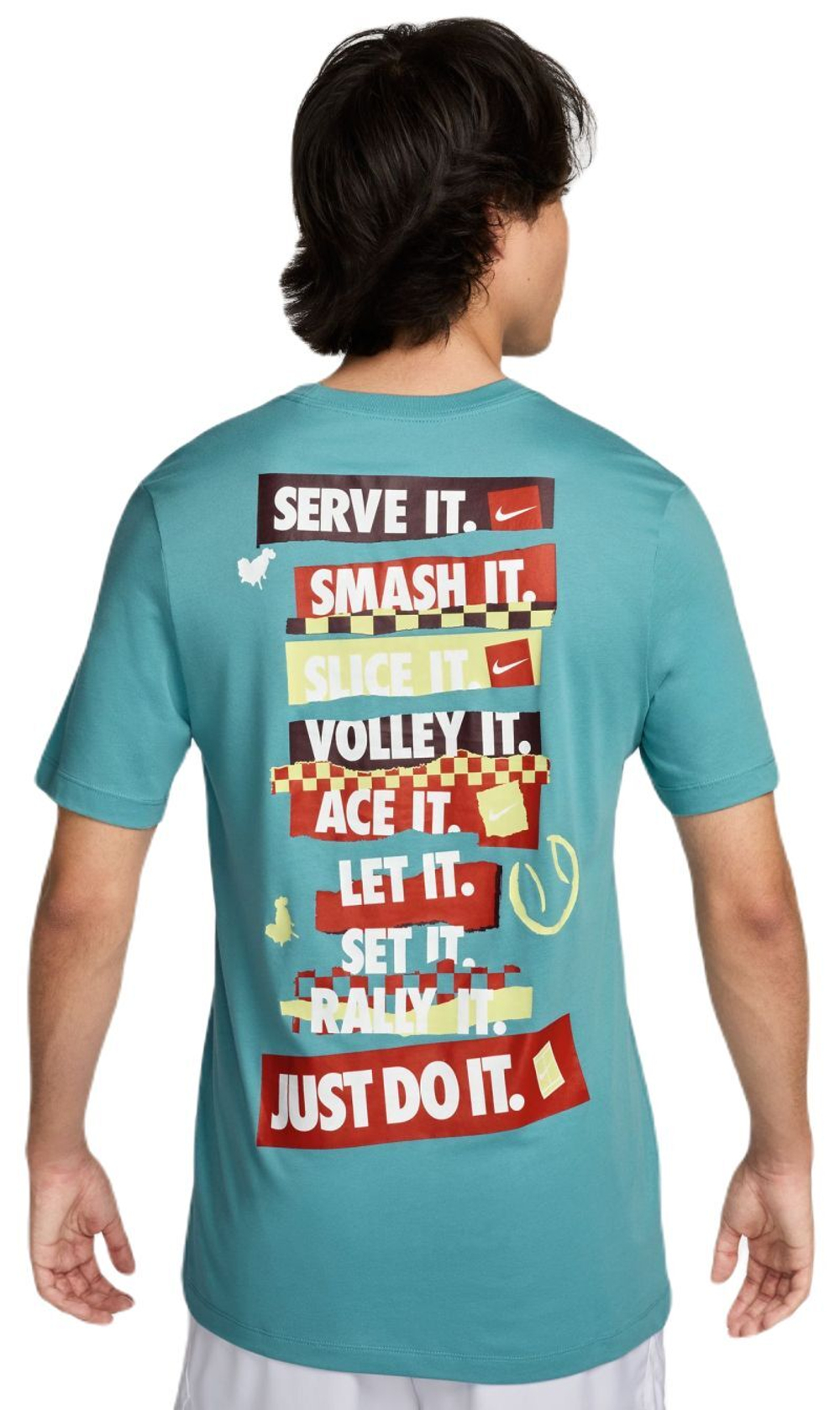 Теннисная футболка Nike Court Dri-Fit T-Shirt - Blue