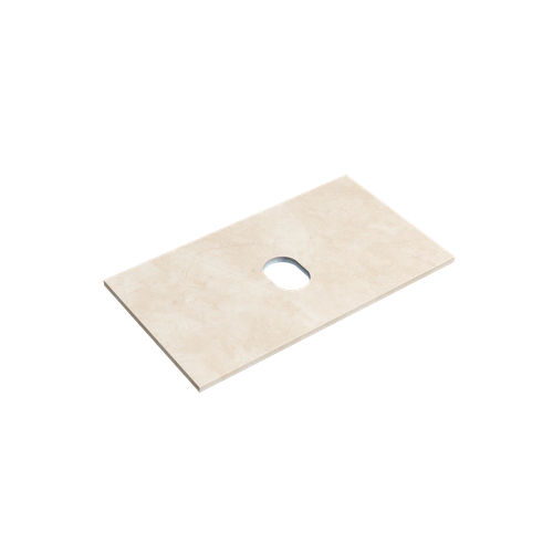 Sancos Столешница для ванной комнаты 800х460 без отверстия под смеситель, цвет kreman, артикул TT80A2