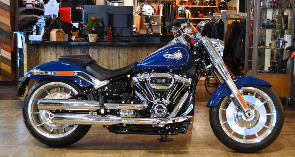 Harley-Davidson Fat Boy 114 (Bright Billiard Blue) 2024