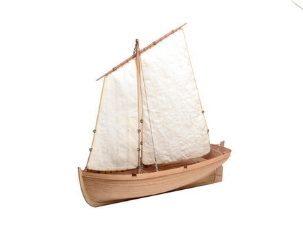 19th Century 4-Oar Yawl 1:24