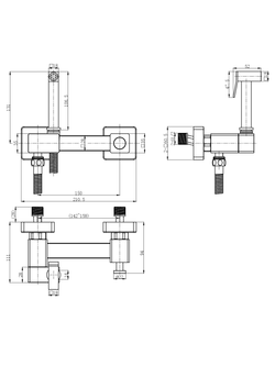 Гигиенический душ WeltWasser  HIGI Q02 BR 10000013675 латунь  Бронза