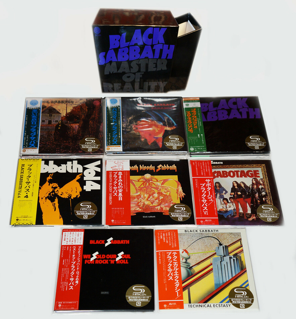 Комплект / Black Sabbath (9 Mini LP SHM-CD + DVD + Box)