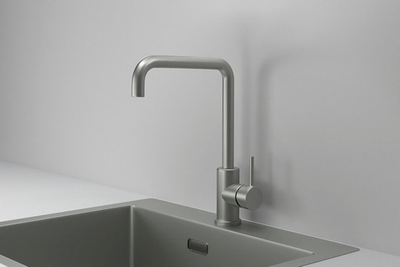 Granula KS-7110, МАТОВАЯ СТАЛЬ, СМЕСИТЕЛЬ КУХОННЫЙ KITCHEN SPACE