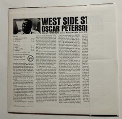 Винтажная виниловая пластинка LP Oscar Peterson Trio West Side Story (Japan 1973) (Obi)