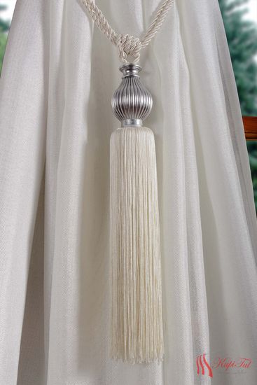 Подхваты-кисти для штор 2шт. молочный