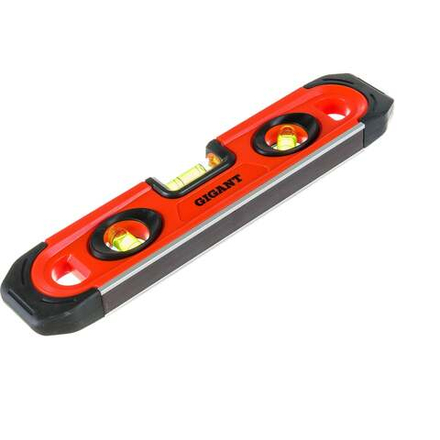 Короткий пластиковый уровень 230мм Gigant GW230