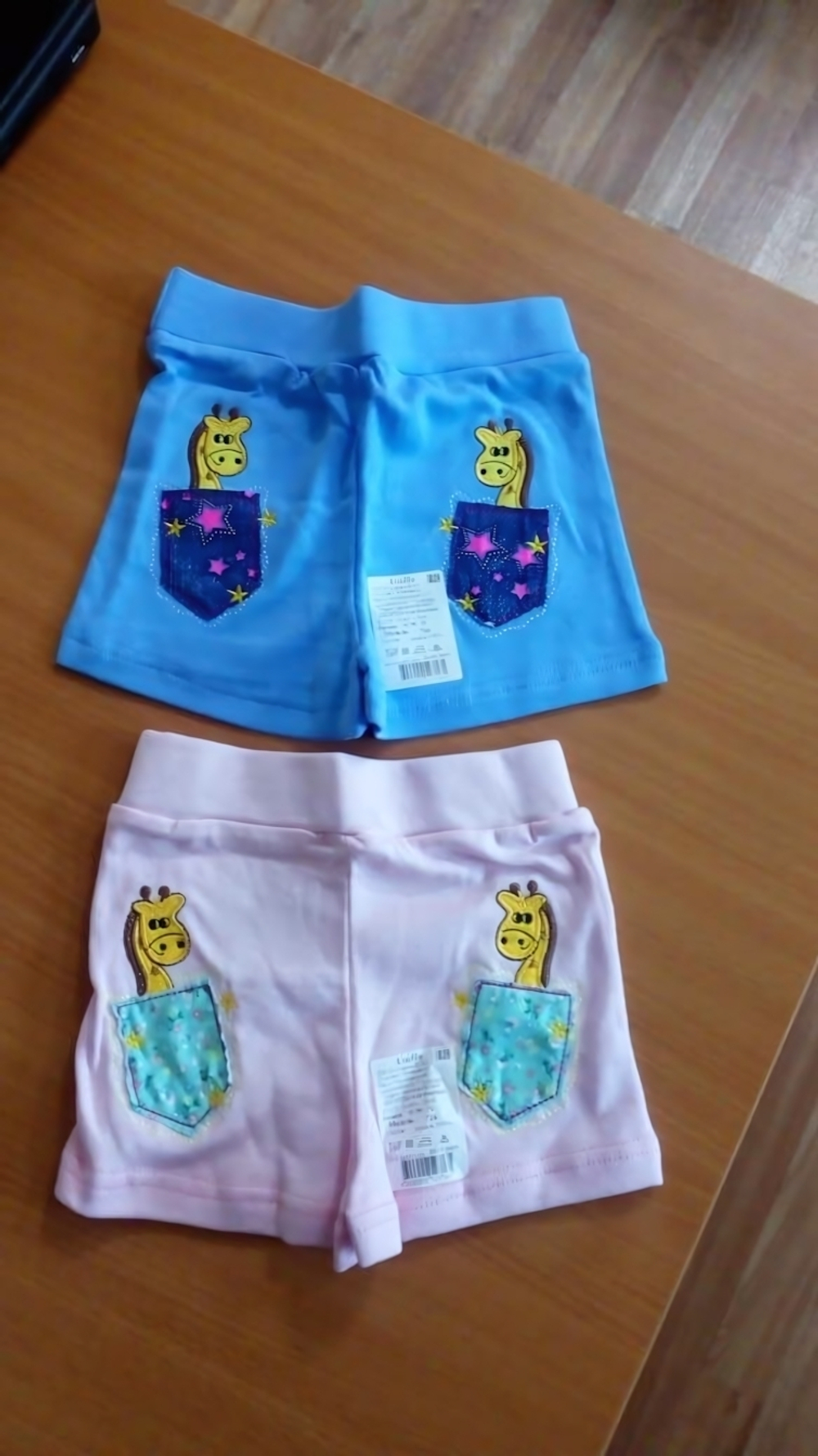 Шорты детские для девочек М716 р.28, цв в ассорт (Алина)