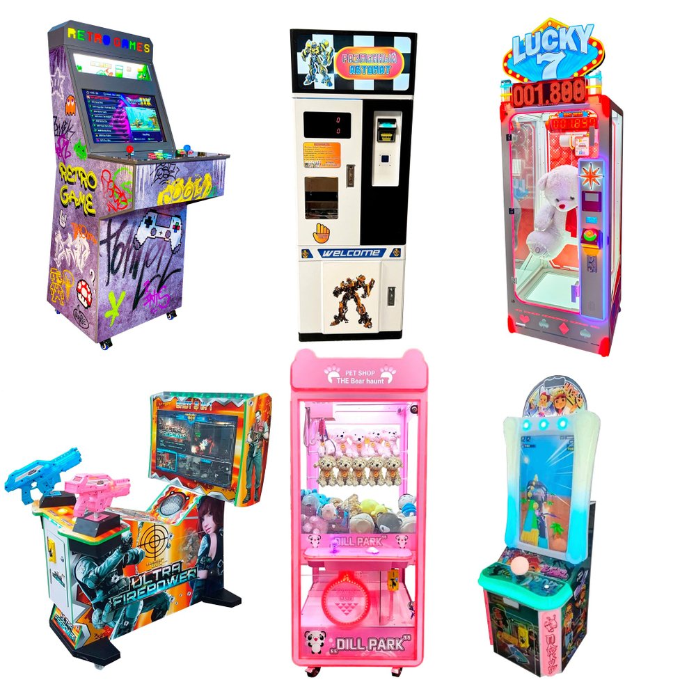 Готовый бизнес игровая площадка с детскими автоматами 50 м²