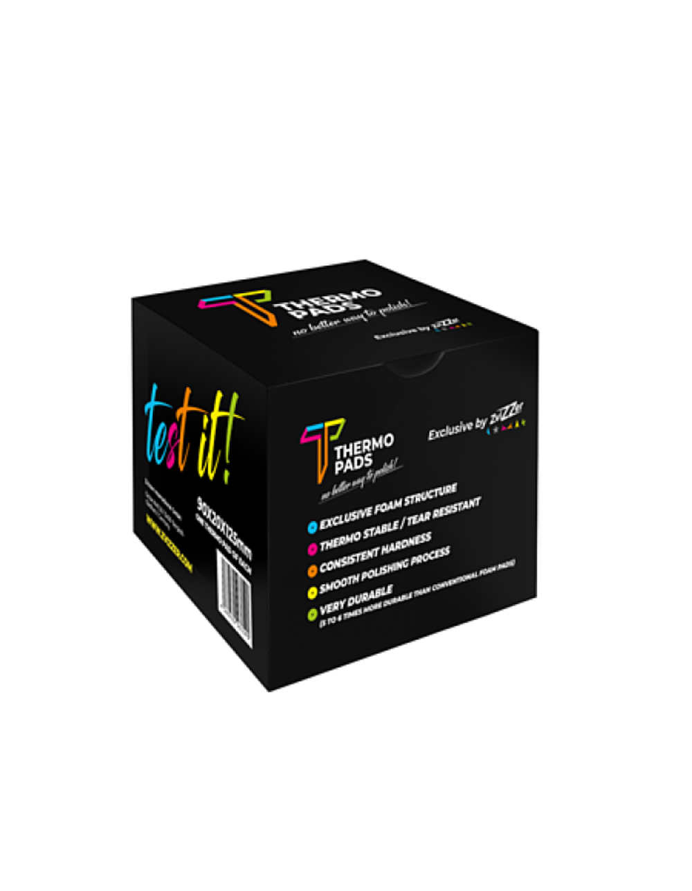 ZviZZer Набор термо полировальных кругов разной плотности Thermo Detailing Line 90мм, 5шт