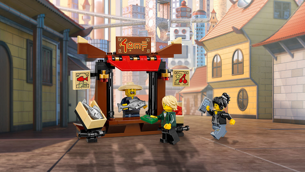 LEGO Ninjago: Ограбление киоска в Ниндзяго Сити 70607 — City Chase — Лего Ниндзяго муви фильм
