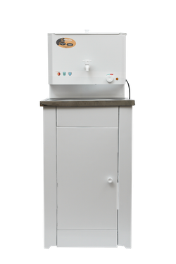 Умывальник дачный "Комфорт" ВИХРЬ с подогревом, нержавейка, белый