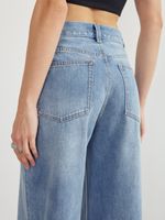 PERFECT JEANS С ЗАЩИПАМИ BLUE