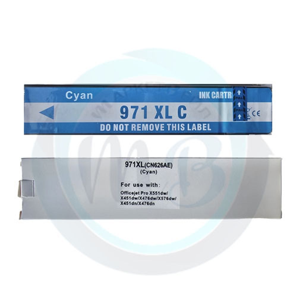 Картридж для HP CN626AE 971XL Officejet Pro-X451/476/551/576 Cyan Совместимый AQ