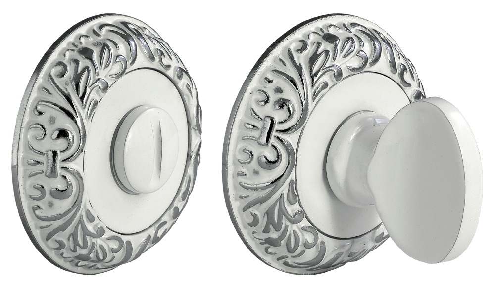 Завертка сантехническая MORELLI MH-WC-CLP W/PC Цвет - белый/хром