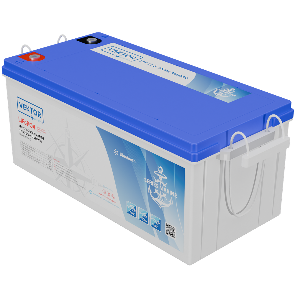 LFP 12.8-200 MARINE Smart BMS 100A (Bluetooth 4.0)