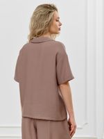 Блузка женская Ясмина-1 Виотекс КАКАО