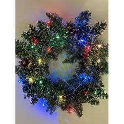 ENIN-2M ЭРА Гирлянда LED Нить 2 м мультиколор, АА, IP20