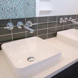 Раковина накладная Jacob Delafon Vox 40х40см. EVG102-00 без отверстия для смесителя