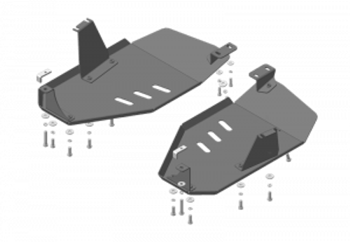 Защита Топл. бака. 3 мм, Сталь. для  MOTODOR.13221
