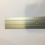 Порог-стык 38мм "DO-4" 2,7м Металлик мат. анод. алюм.