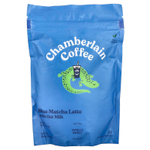 Chamberlain Coffee, Латте синий матча с овсяным молоком, 283 г (10 унций)