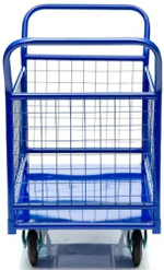 Тележка платформенная СТЕЛЛА-ТЕХНИК КПО-500С-125 с бортами КПО-500С-125-К