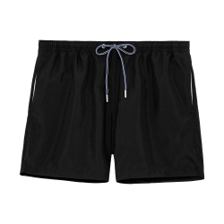 Мужские плавательные шорты черные HOM SEA LIFE Beach Boxer 402537_400004