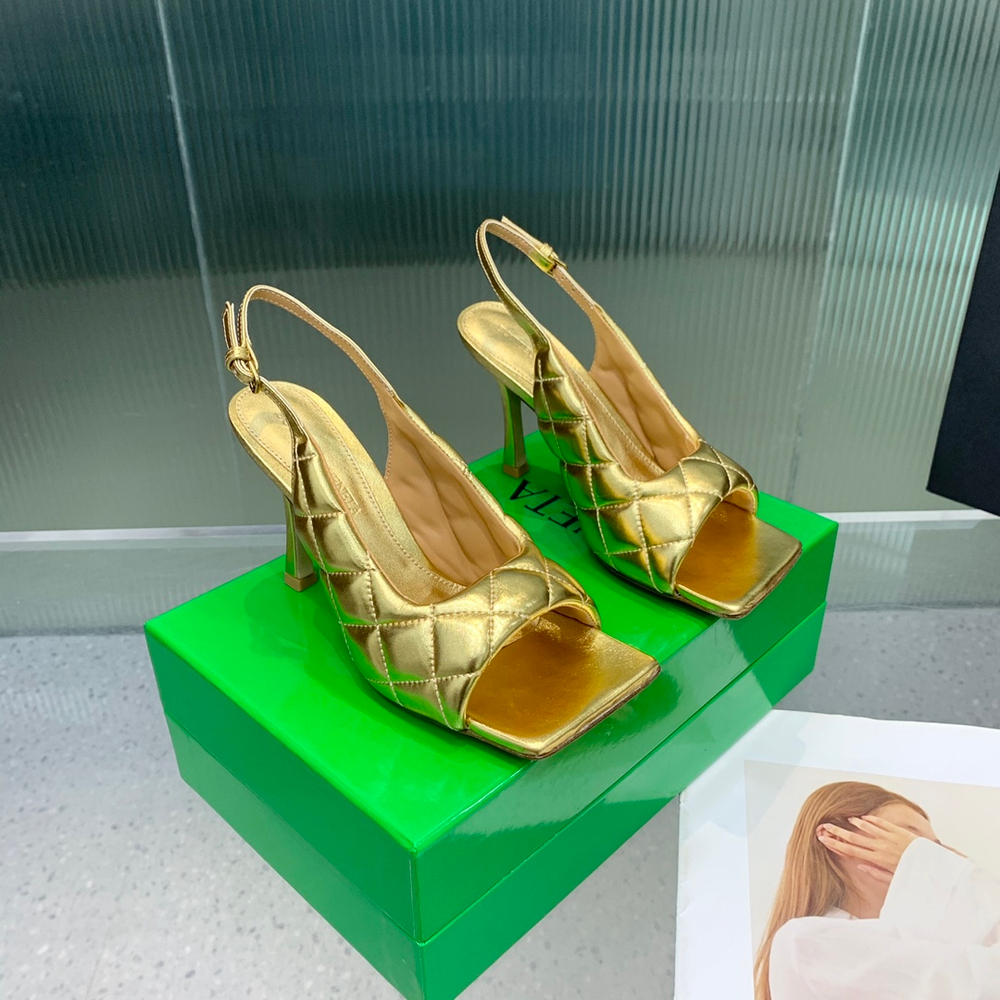 Bottega Veneta Padded Slingback Sandal