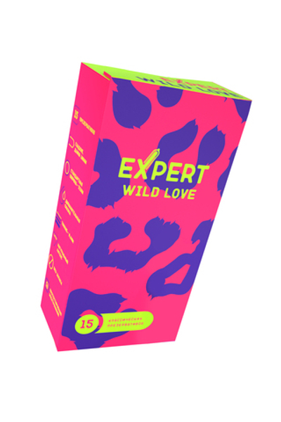 Презервативы Expert Wild Love микс №15