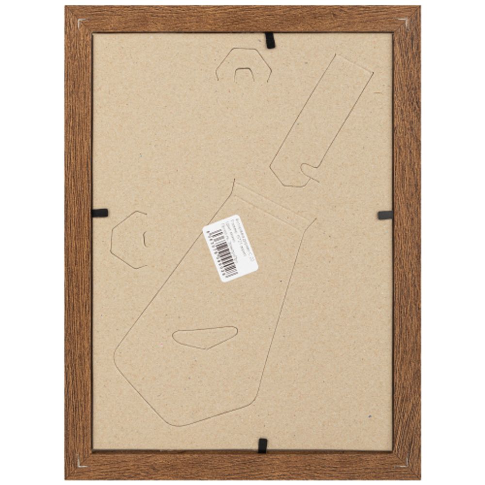 Фоторамка Image Art С22 МДФ универсальная 15х21 цвет мокко вставка прозрачный пластик | Image Art