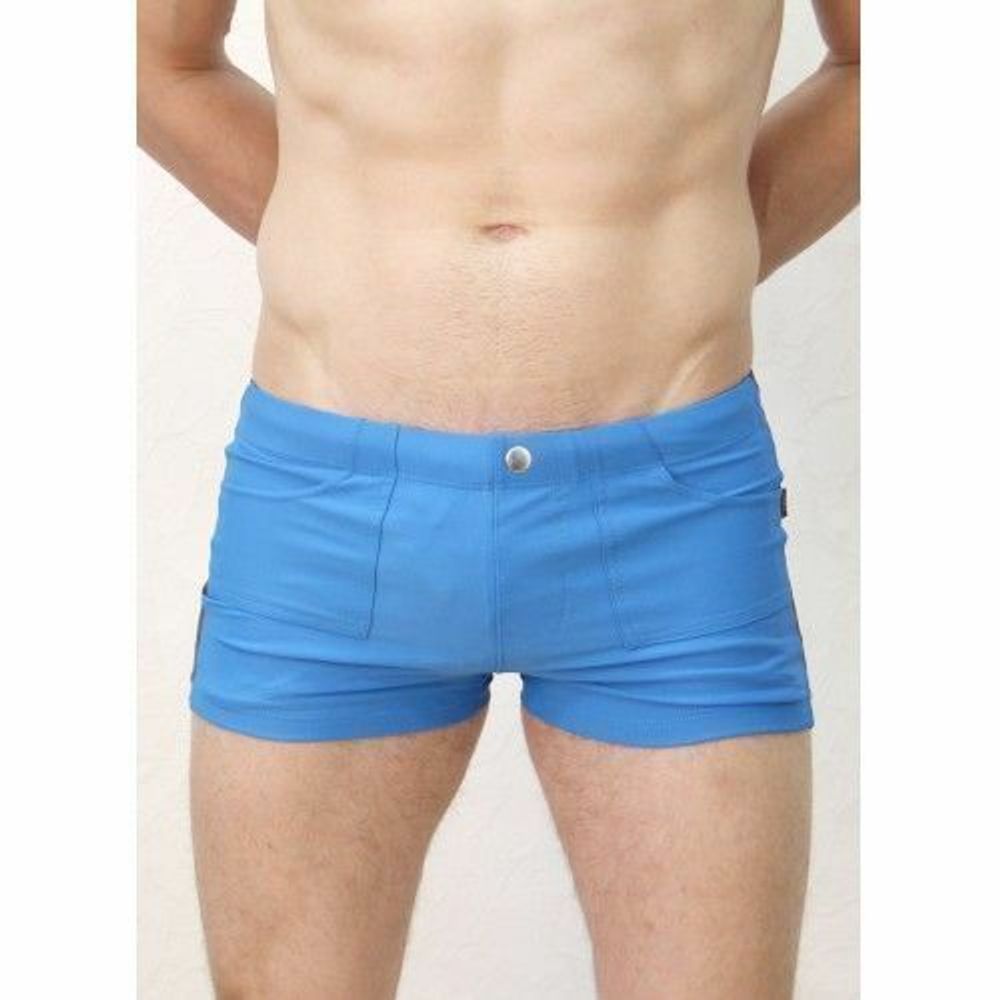 Мужские плавки голубые TOOT Navy Shorts