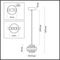 Подвесной светильник Odeon Light KLOT 5031/6L