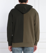 Худи TJM RLX VARSITY TWO-TONE HOODIE Tommy Jeans - хаки(DM0DM17802)