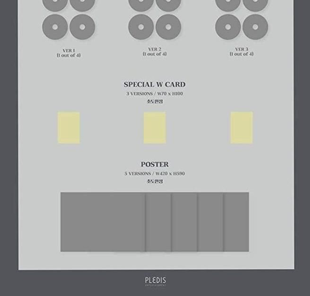 Альбом Nu'est W - Wake,N Album RANDOM Version