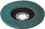 ЗУБР 115 мм, P60, КЛТ, Круг лепестковый торцевой циркониевый (36595-115-60)