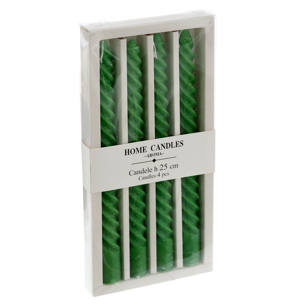 GAEM Набор из 4-х свечей, D 2,5см, L13 W2,5 H27,5 см