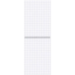 Блокнот Стильный офис А4 60 листов серый в клетку на спирали