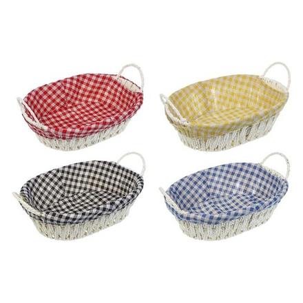 Корзина плетеная, железная проволока, крафт бумага