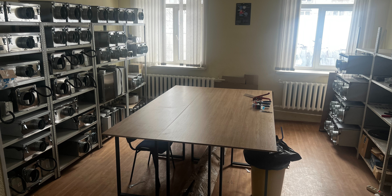 Склад вентиляции Щорса 7Е