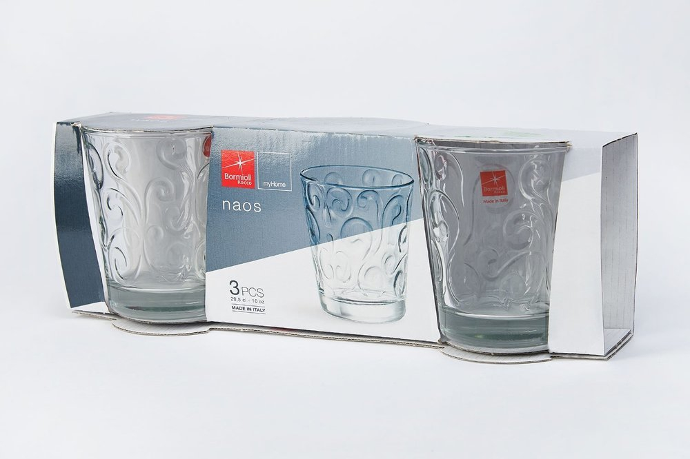 Набор стаканов 3шт 295мл Bormioli Rocco Naos